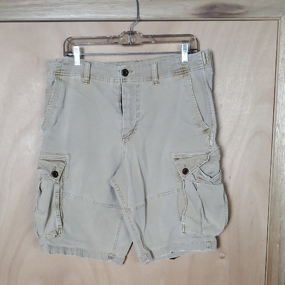 American Eagle Outfitters Tan Cargo Shorts